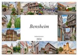 Bensheim Impressionen (Wandkalender 2024 DIN A3 quer), CALVENDO Monatskalender