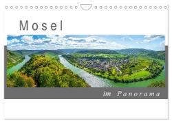 Mosel im Panorama (Wandkalender 2024 DIN A4 quer), CALVENDO Monatskalender