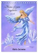 Meine schönsten Engelbilder - Marita Zacharias (Tischkalender 2024 DIN A5 hoch), CALVENDO Monatskalender
