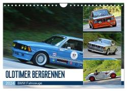 OLDTIMER BERGRENNEN - BMW Fahrzeuge (Wandkalender 2024 DIN A4 quer), CALVENDO Monatskalender