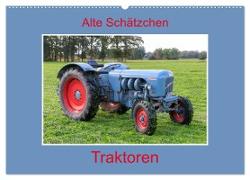 Alte Schätzchen - Traktoren (Wandkalender 2024 DIN A2 quer), CALVENDO Monatskalender