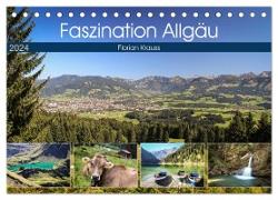 Faszination Allgäu (Tischkalender 2024 DIN A5 quer), CALVENDO Monatskalender