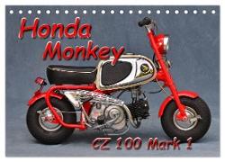 Honda Monkey CZ Mark 1 (Tischkalender 2024 DIN A5 quer), CALVENDO Monatskalender