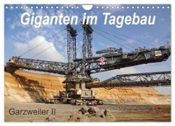 Giganten im Tagebau Garzweiler II (Wandkalender 2024 DIN A4 quer), CALVENDO Monatskalender