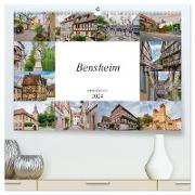 Bensheim Impressionen (hochwertiger Premium Wandkalender 2024 DIN A2 quer), Kunstdruck in Hochglanz