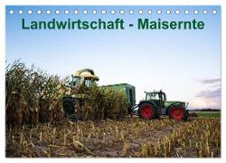 Landwirtschaft - Maisernte (Tischkalender 2024 DIN A5 quer), CALVENDO Monatskalender