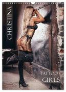 Christina - Tattoo Girls (Wandkalender 2024 DIN A3 hoch), CALVENDO Monatskalender