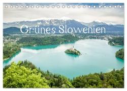 Grünes Slowenien (Tischkalender 2024 DIN A5 quer), CALVENDO Monatskalender