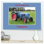 Alte Schätzchen - Traktoren (hochwertiger Premium Wandkalender 2024 DIN A2 quer), Kunstdruck in Hochglanz