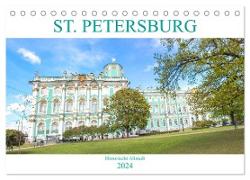 St. Petersburg - Historische Altstadt (Tischkalender 2024 DIN A5 quer), CALVENDO Monatskalender