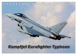 Kampfjet Eurofighter Typhoon (Tischkalender 2024 DIN A5 quer), CALVENDO Monatskalender