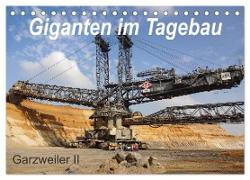 Giganten im Tagebau Garzweiler II (Tischkalender 2024 DIN A5 quer), CALVENDO Monatskalender