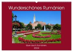 Wunderschönes Rumänien (Wandkalender 2024 DIN A2 quer), CALVENDO Monatskalender