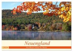 Neuengland - Von Rhode Island bis Maine (Wandkalender 2024 DIN A3 quer), CALVENDO Monatskalender