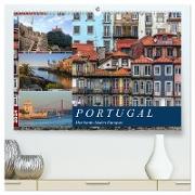 Portugal, der bunte Süden Europas (hochwertiger Premium Wandkalender 2024 DIN A2 quer), Kunstdruck in Hochglanz