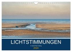 Lichtstimmungen in Sankt Peter-Ording (Wandkalender 2024 DIN A4 quer), CALVENDO Monatskalender