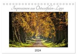 Impressionen aus Ostwestfalen-Lippe (Tischkalender 2024 DIN A5 quer), CALVENDO Monatskalender