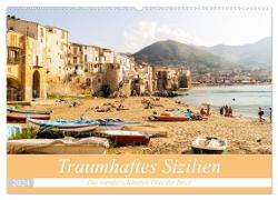 Traumhaftes Sizilien (Wandkalender 2024 DIN A2 quer), CALVENDO Monatskalender