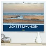 Lichtstimmungen in Sankt Peter-Ording (hochwertiger Premium Wandkalender 2024 DIN A2 quer), Kunstdruck in Hochglanz