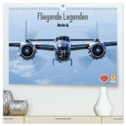 Fliegende Legenden - Warbirds (hochwertiger Premium Wandkalender 2024 DIN A2 quer), Kunstdruck in Hochglanz
