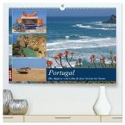 Portugal - Die Algarve vom Cabo de Sao Vicente bis Tavira (hochwertiger Premium Wandkalender 2024 DIN A2 quer), Kunstdruck in Hochglanz