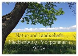 Natur und Landschaft Mecklenburg - Vorpommern 2024 (Wandkalender 2024 DIN A3 quer), CALVENDO Monatskalender