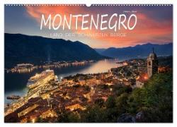 Montenegro - Land der schwarzen Berge (Wandkalender 2024 DIN A2 quer), CALVENDO Monatskalender
