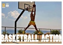 Basketball Action (Wandkalender 2024 DIN A2 quer), CALVENDO Monatskalender