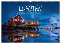 Lofoten - Inseln im Nordmeer (Wandkalender 2024 DIN A2 quer), CALVENDO Monatskalender