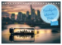 Frankfurts schönste Orte (Tischkalender 2024 DIN A5 quer), CALVENDO Monatskalender