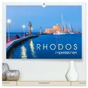RHODOS Impressionen (hochwertiger Premium Wandkalender 2024 DIN A2 quer), Kunstdruck in Hochglanz