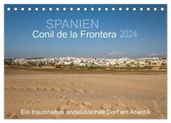 Conil de la Frontera - Ein traumhaftes andalusisches Dorf am Atlantik (Tischkalender 2024 DIN A5 quer), CALVENDO Monatskalender