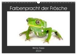 Farbenpracht der Frösche (Wandkalender 2024 DIN A3 quer), CALVENDO Monatskalender