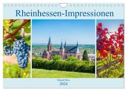 Rheinhessen-Impressionen (Wandkalender 2024 DIN A4 quer), CALVENDO Monatskalender