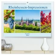 Rheinhessen-Impressionen (hochwertiger Premium Wandkalender 2024 DIN A2 quer), Kunstdruck in Hochglanz