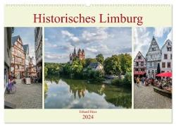 Historisches Limburg (Wandkalender 2024 DIN A2 quer), CALVENDO Monatskalender