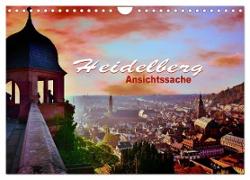 Heidelberg - Ansichtssache (Wandkalender 2024 DIN A4 quer), CALVENDO Monatskalender