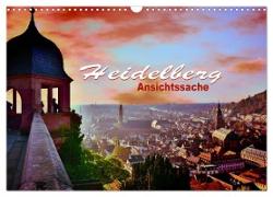 Heidelberg - Ansichtssache (Wandkalender 2024 DIN A3 quer), CALVENDO Monatskalender