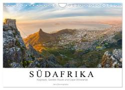 Südafrika: Kapstadt, Garden Route und Cape Winelands (Wandkalender 2024 DIN A4 quer), CALVENDO Monatskalender