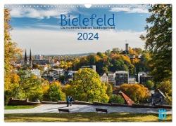 Bielefeld - Die freundliche Stadt am Teutoburger Wald (Wandkalender 2024 DIN A3 quer), CALVENDO Monatskalender