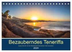 Bezauberndes Teneriffa (Tischkalender 2024 DIN A5 quer), CALVENDO Monatskalender