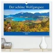 Der schöne Wolfgangsee im Salzkammergut (hochwertiger Premium Wandkalender 2024 DIN A2 quer), Kunstdruck in Hochglanz