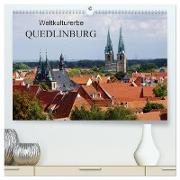 Weltkulturerbe Quedlinburg (hochwertiger Premium Wandkalender 2024 DIN A2 quer), Kunstdruck in Hochglanz