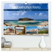 Zauberhaftes Kreta (hochwertiger Premium Wandkalender 2024 DIN A2 quer), Kunstdruck in Hochglanz