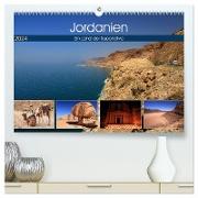 Jordanien - Ein Land der Superlative (hochwertiger Premium Wandkalender 2024 DIN A2 quer), Kunstdruck in Hochglanz
