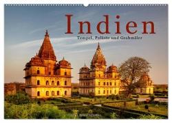 Indien: Tempel, Paläste und Grabmäler (Wandkalender 2024 DIN A2 quer), CALVENDO Monatskalender
