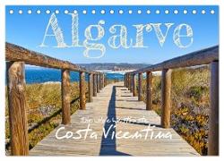 Algarve - Die wilde Westküste Costa Vicentina (Tischkalender 2024 DIN A5 quer), CALVENDO Monatskalender