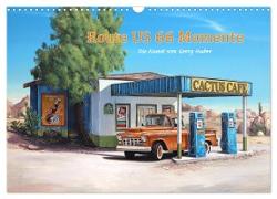 Route US 66 Momente Gemälde von Georg Huber (Wandkalender 2024 DIN A3 quer), CALVENDO Monatskalender