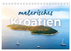 Malerisches Kroatien (Tischkalender 2024 DIN A5 quer), CALVENDO Monatskalender