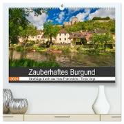 Zauberhaftes Burgund (hochwertiger Premium Wandkalender 2024 DIN A2 quer), Kunstdruck in Hochglanz